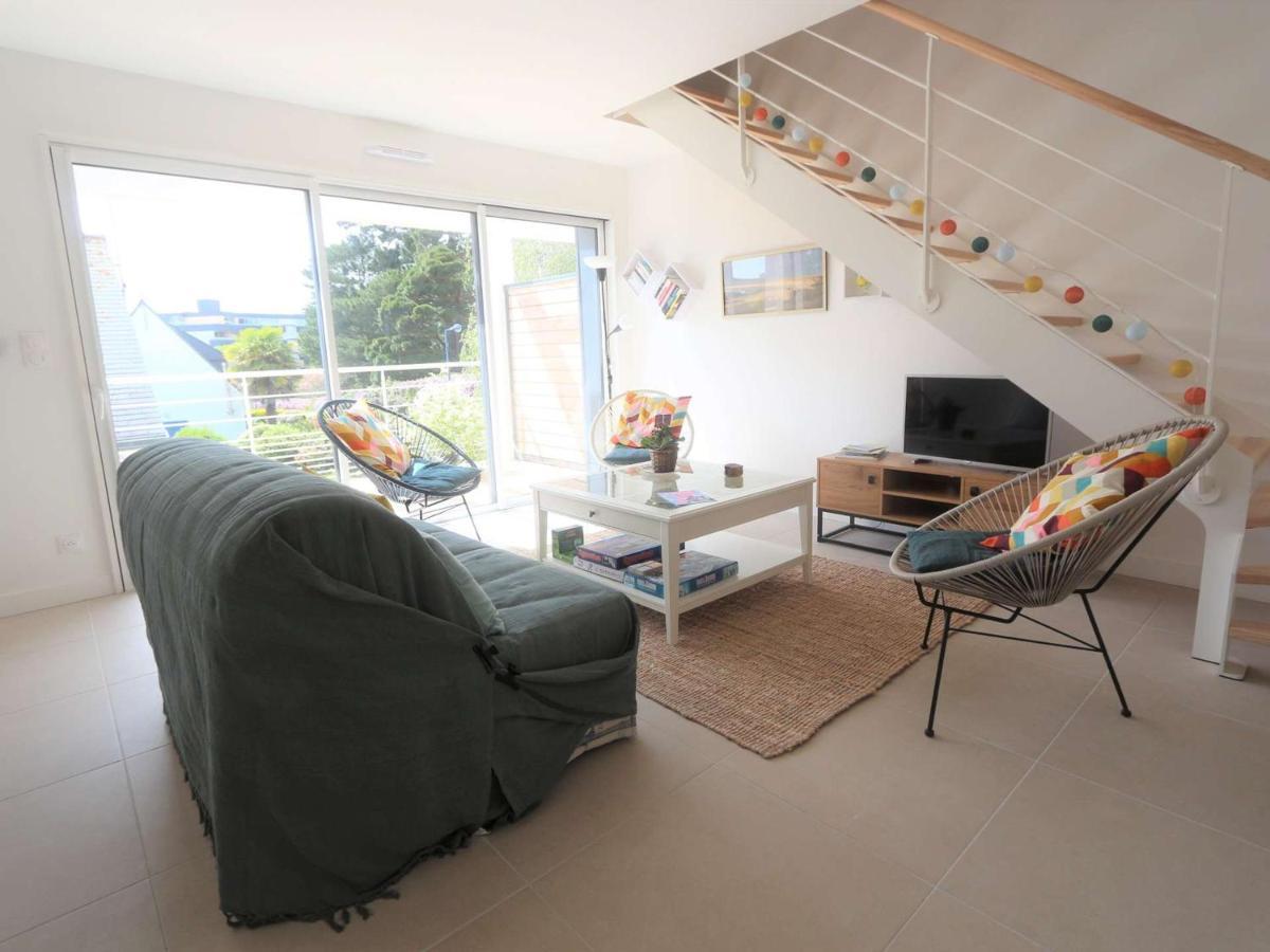 Duplex Lumineux A Benodet: Plage Et Thalasso A Pied, Terrasse, Parking Et Abri Velo Inclus - Fr-1-481-117 Exterior photo