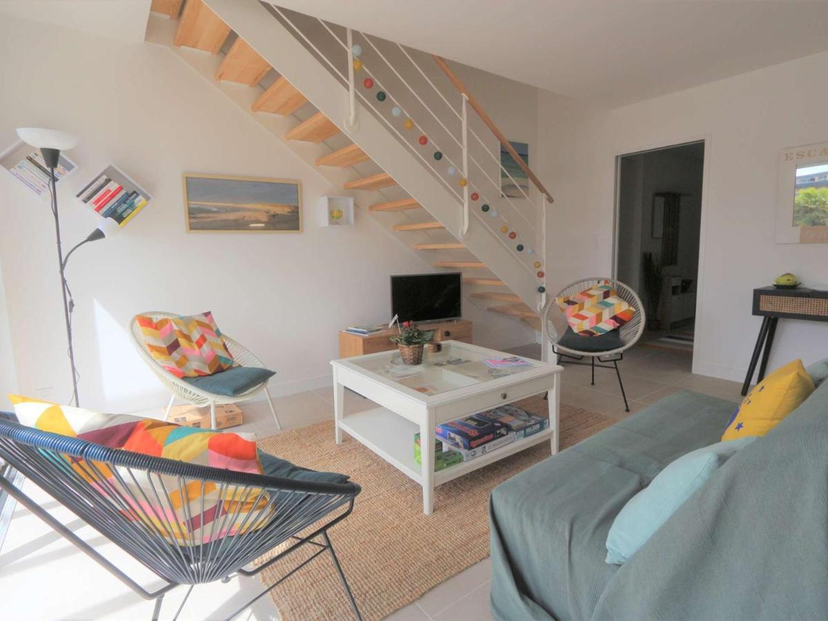 Duplex Lumineux A Benodet: Plage Et Thalasso A Pied, Terrasse, Parking Et Abri Velo Inclus - Fr-1-481-117 Exterior photo