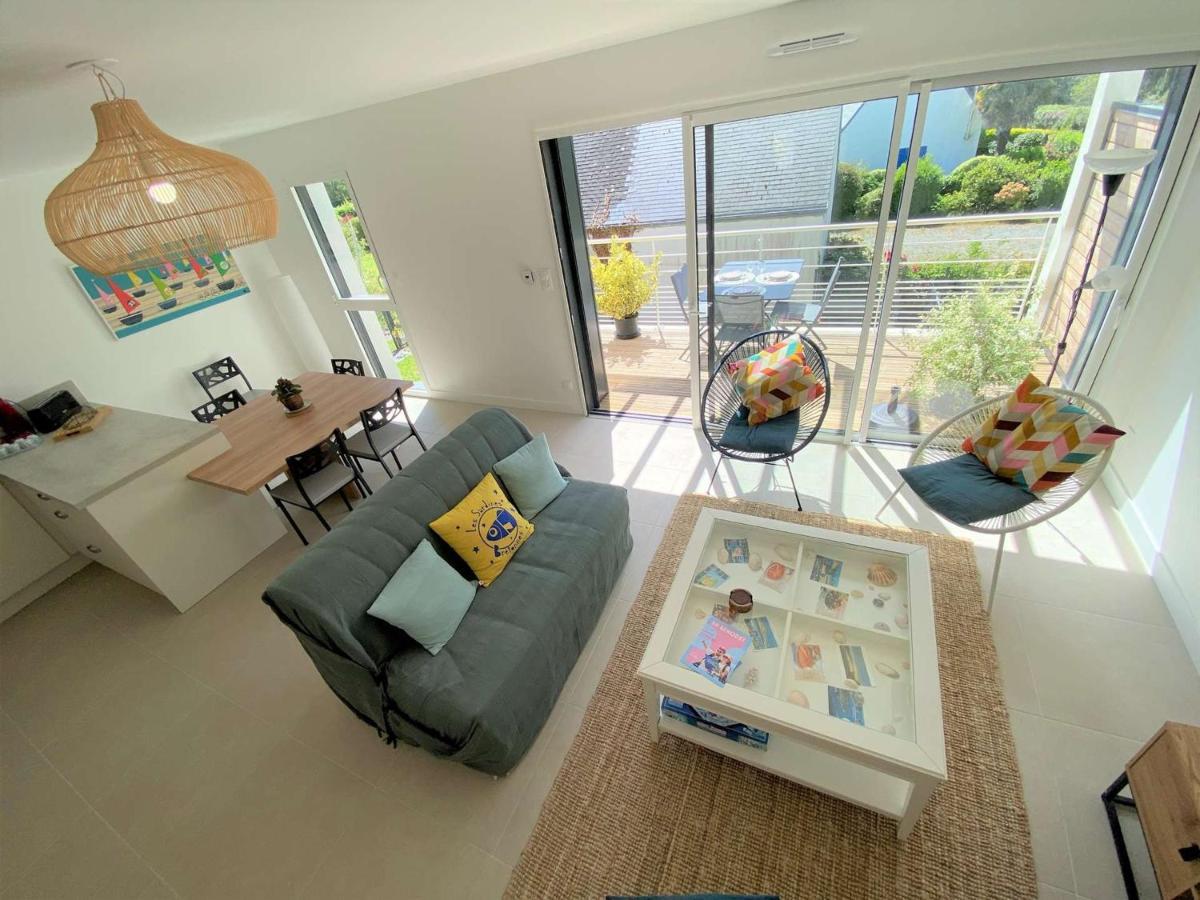 Duplex Lumineux A Benodet: Plage Et Thalasso A Pied, Terrasse, Parking Et Abri Velo Inclus - Fr-1-481-117 Exterior photo