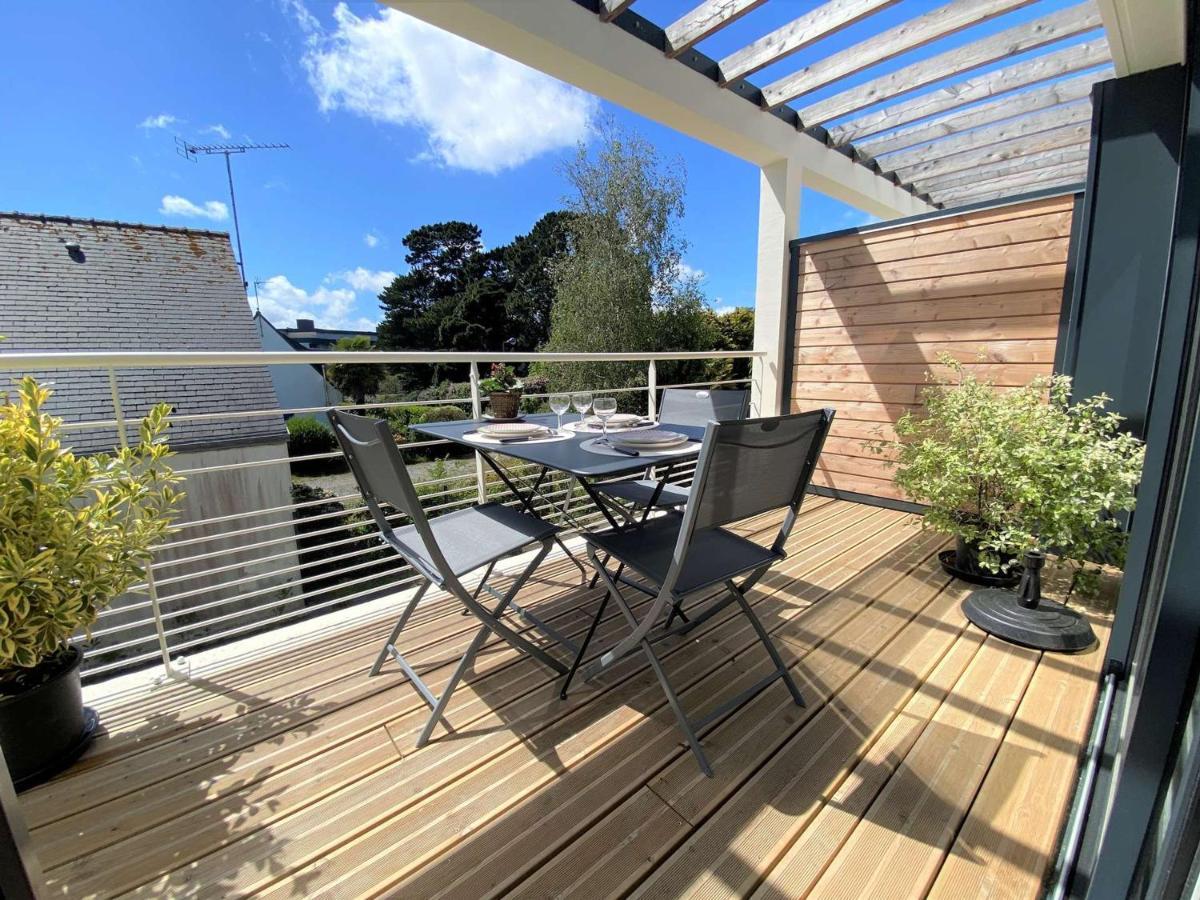 Duplex Lumineux A Benodet: Plage Et Thalasso A Pied, Terrasse, Parking Et Abri Velo Inclus - Fr-1-481-117 Exterior photo